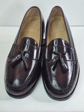 Cole Haan Classic Men's Tassel Loafers in Burgundy